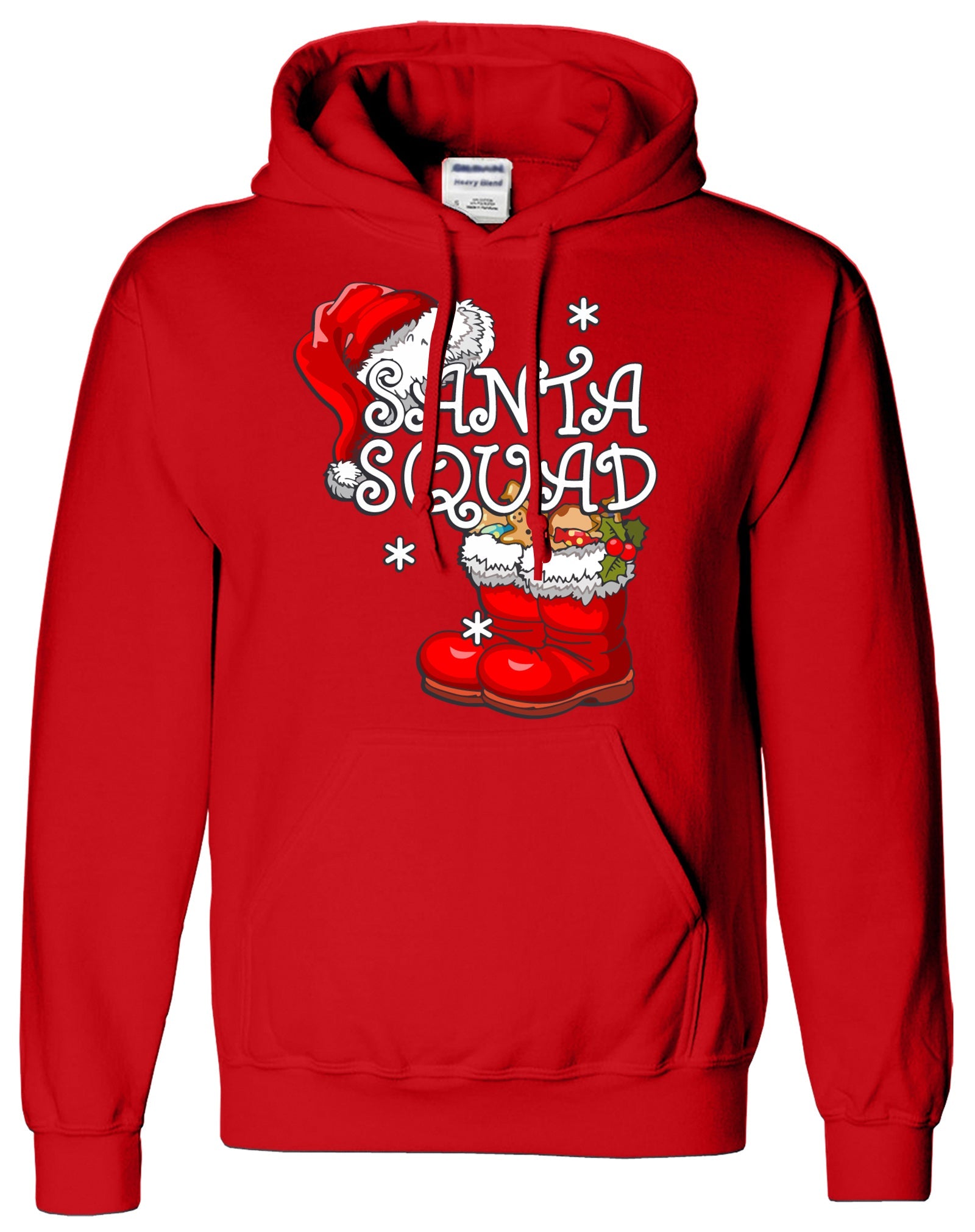 Santa Squad Christmas Hoodie - ApparelinClick