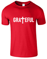 Gratefull Religious Printed Men's T-Shirt