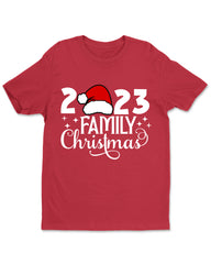 Family Christmas 2023 Santa Funny Womens T-Shirt