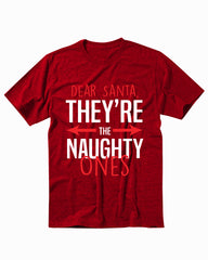 Dear Santa Merry Christmas Holiday Funny Men's T-Shirt