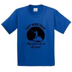 Can't Work Today Printed T-Shirt for Kids - ApparelinClick