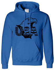Eagle USA Printed Logo Unisex Hoodie - ApparelinClick