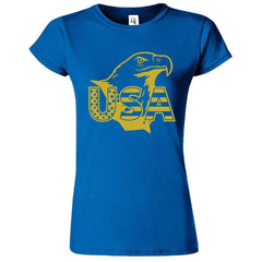 Eagle USA Printed T-Shirt for Women's - ApparelinClick