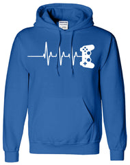 Gamer Heartbeat Video Game Lover Funny Hoodie