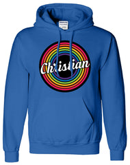 Rainbow Christian Religious Hoodie