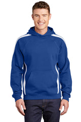 Sport-Tek Sleeve Stripe Pullover Hooded Sweatshirt ST265