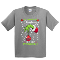All I Want Christmas Hanging Ball Kids T-Shirt - ApparelinClick