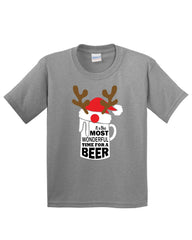 Time For A Beer Kids T-Shirt - ApparelinClick
