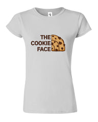 The Cookie Face Funny Parody Womens T-Shirt