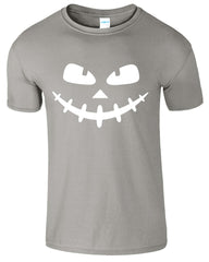 Halloween Pumpkin Face Funny Men's T-Shirt