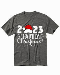Family Christmas 2023 Santa Funny Men's T-Shirt