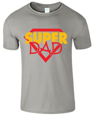 Super Dad Fathers Day Funny Men's T-Shirt