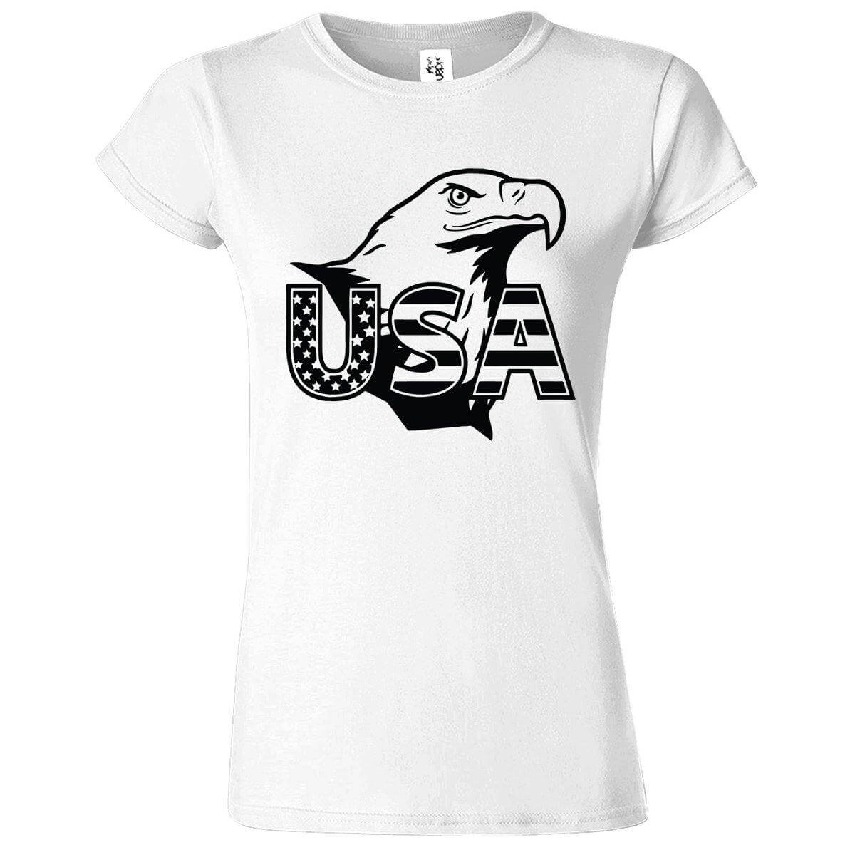 Eagle USA Printed T-Shirt for Women's - ApparelinClick