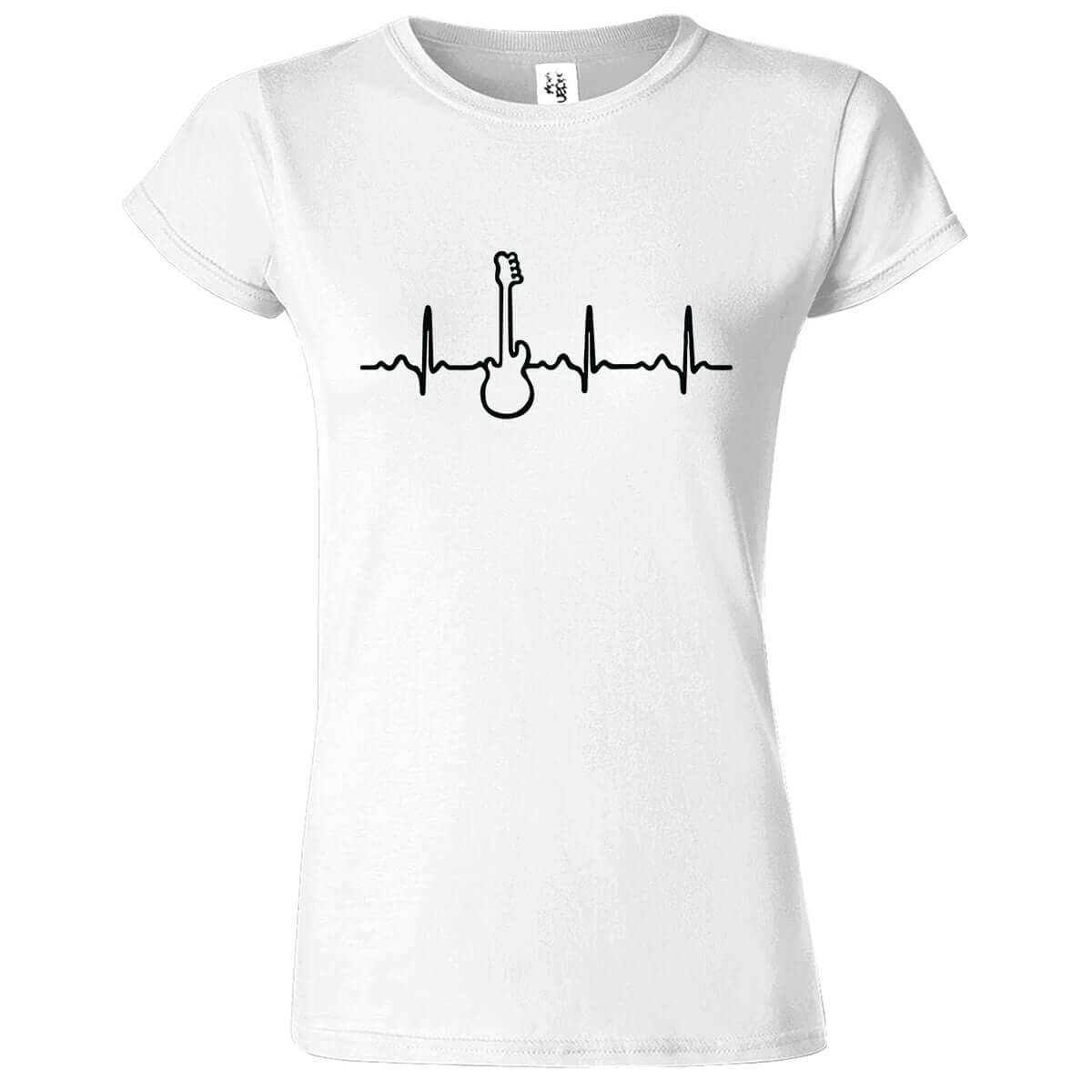 Guitar Sound Printed T-Shirt for Women's - ApparelinClick