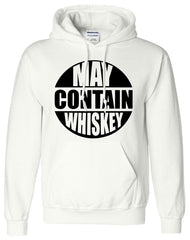 MAY CONTAIN WHISKEY Funny Hoodie