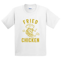 Fried Chicken Printed T-Shirt for Kids - ApparelinClick