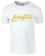 Enjoy Jesus Christ Printed Men's T-Shirt