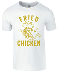 Fried Chicken Printed Men's T-Shirt