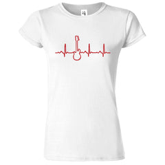 Guitar Sound Printed T-Shirt for Women's - ApparelinClick