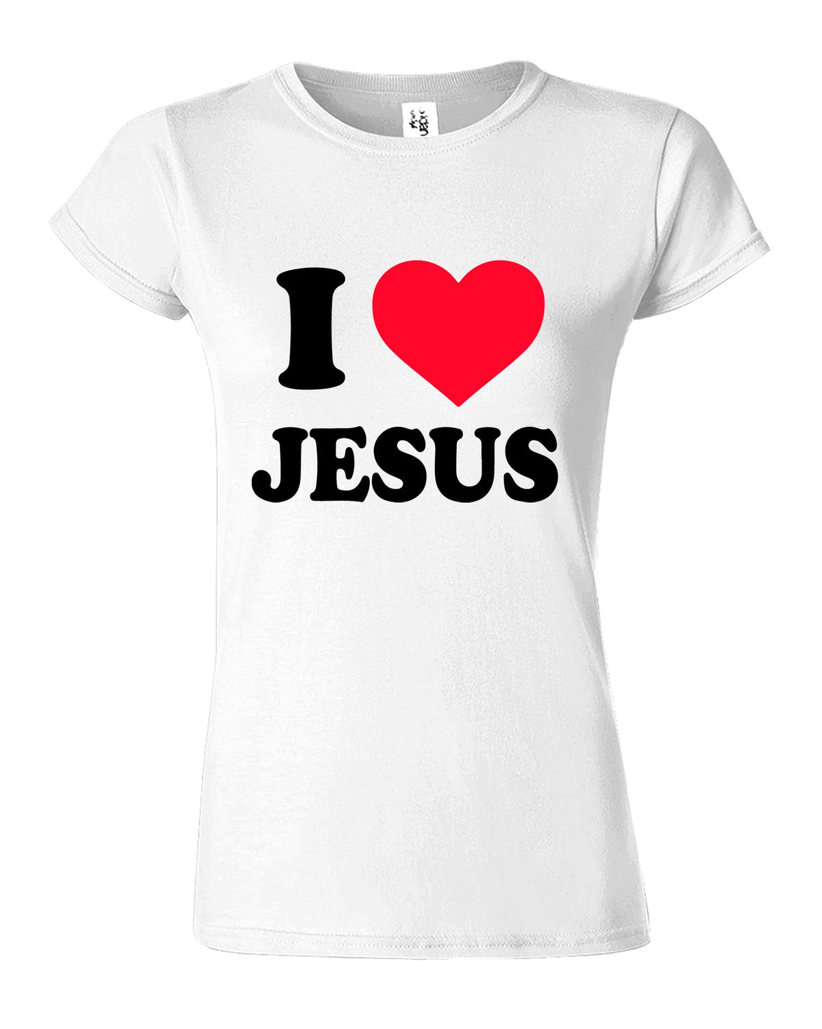 I Love jesus Womens T-Shirt