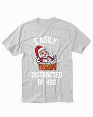 I Do It Hos Santa Merry Christmas Funny Men's T-Shirt