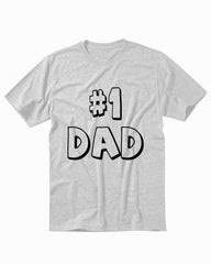 #1 DAD Best Ever Father's Day Men's T-Shirt