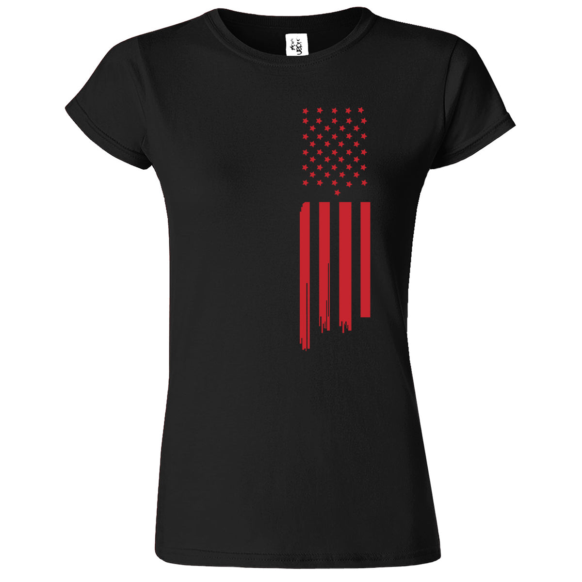 USA American Flag T-Shirt for Women's.