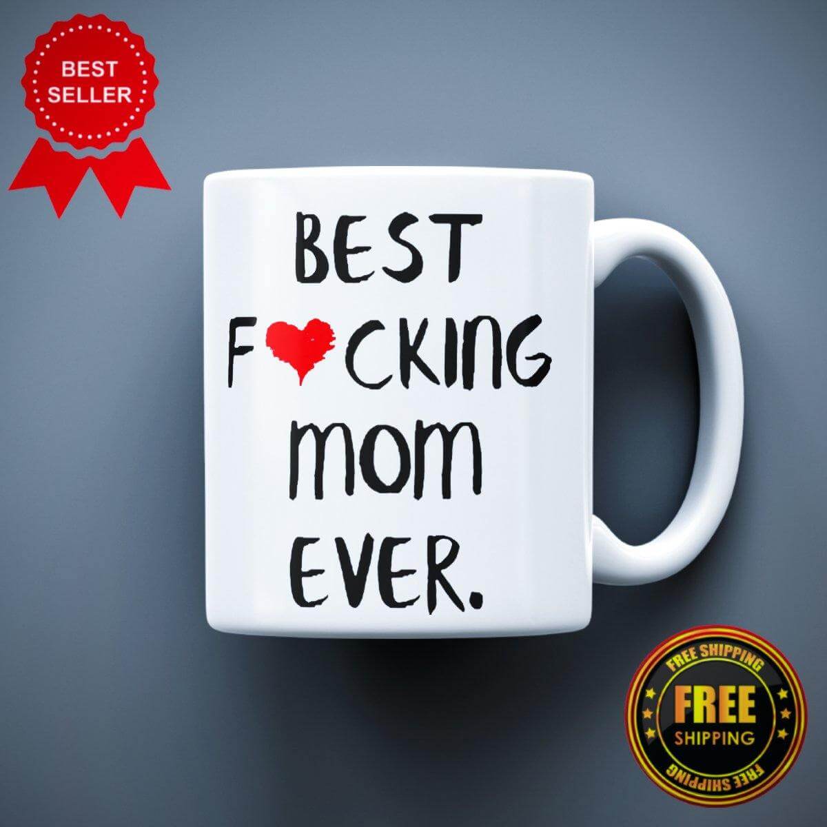 Best Mother Ever Printed Logo Mug Gift - ApparelinClick