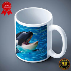 Fish Printed Mug Gift - ApparelinClick