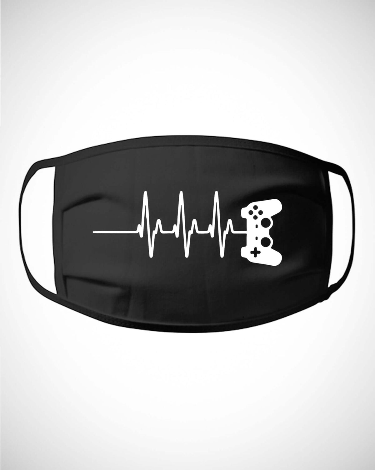Gamer Heartbeat Video Game Lover Funny Cotton Mask