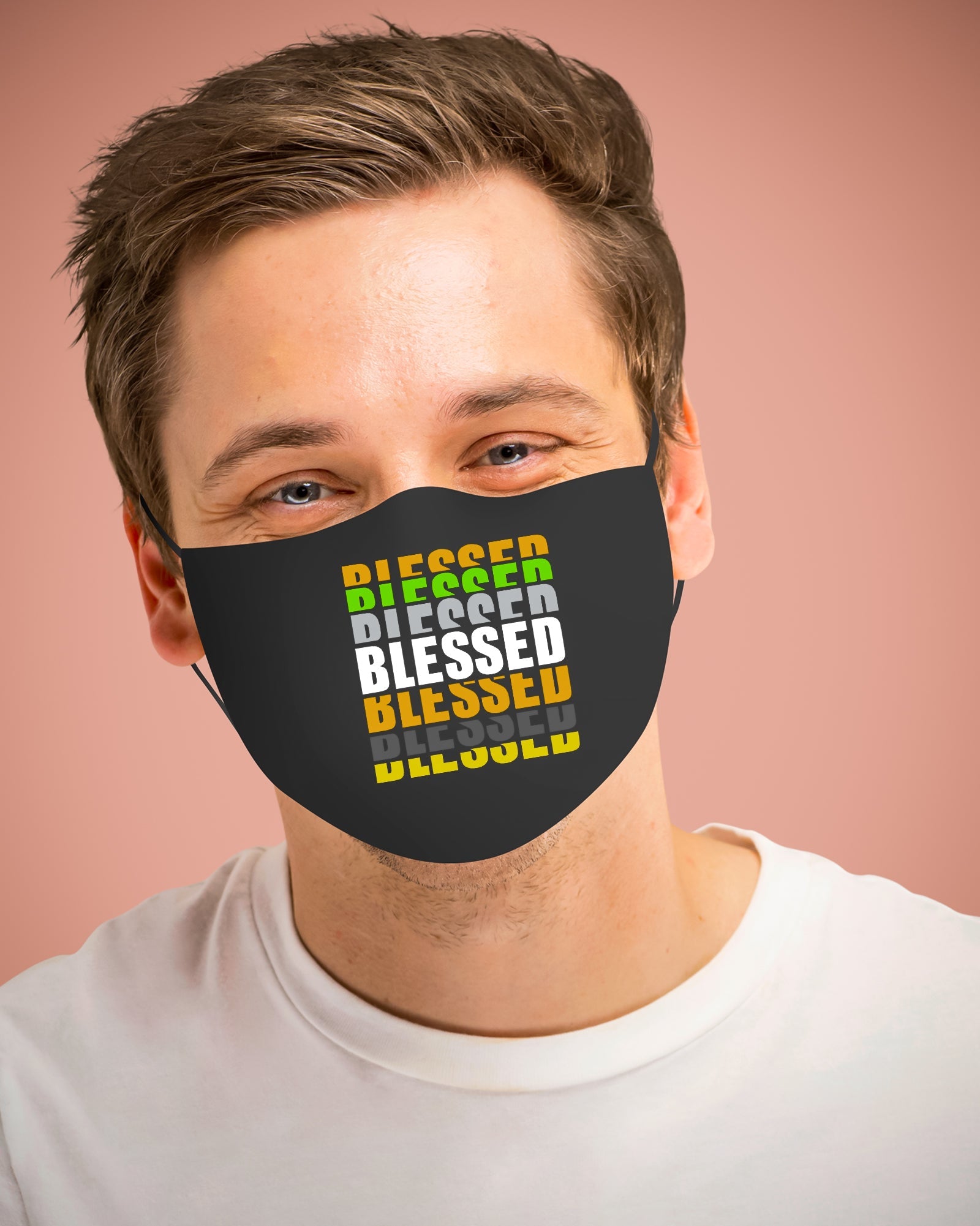 Colorful Blessed Cotton Mask