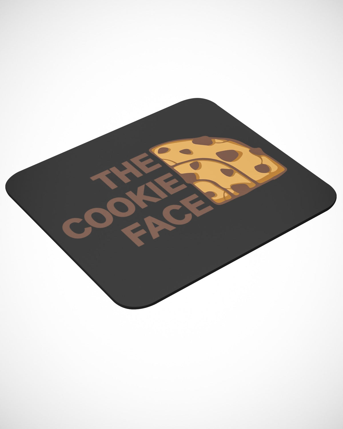 The Cookie Face Funny Parody Mouse pad