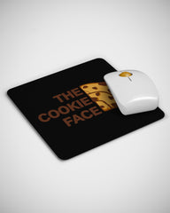 The Cookie Face Funny Parody Mouse pad