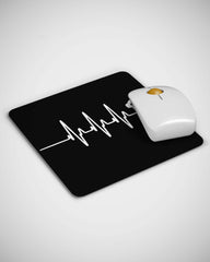 Gamer Heartbeat Video Game Lover Funny Mouse pad