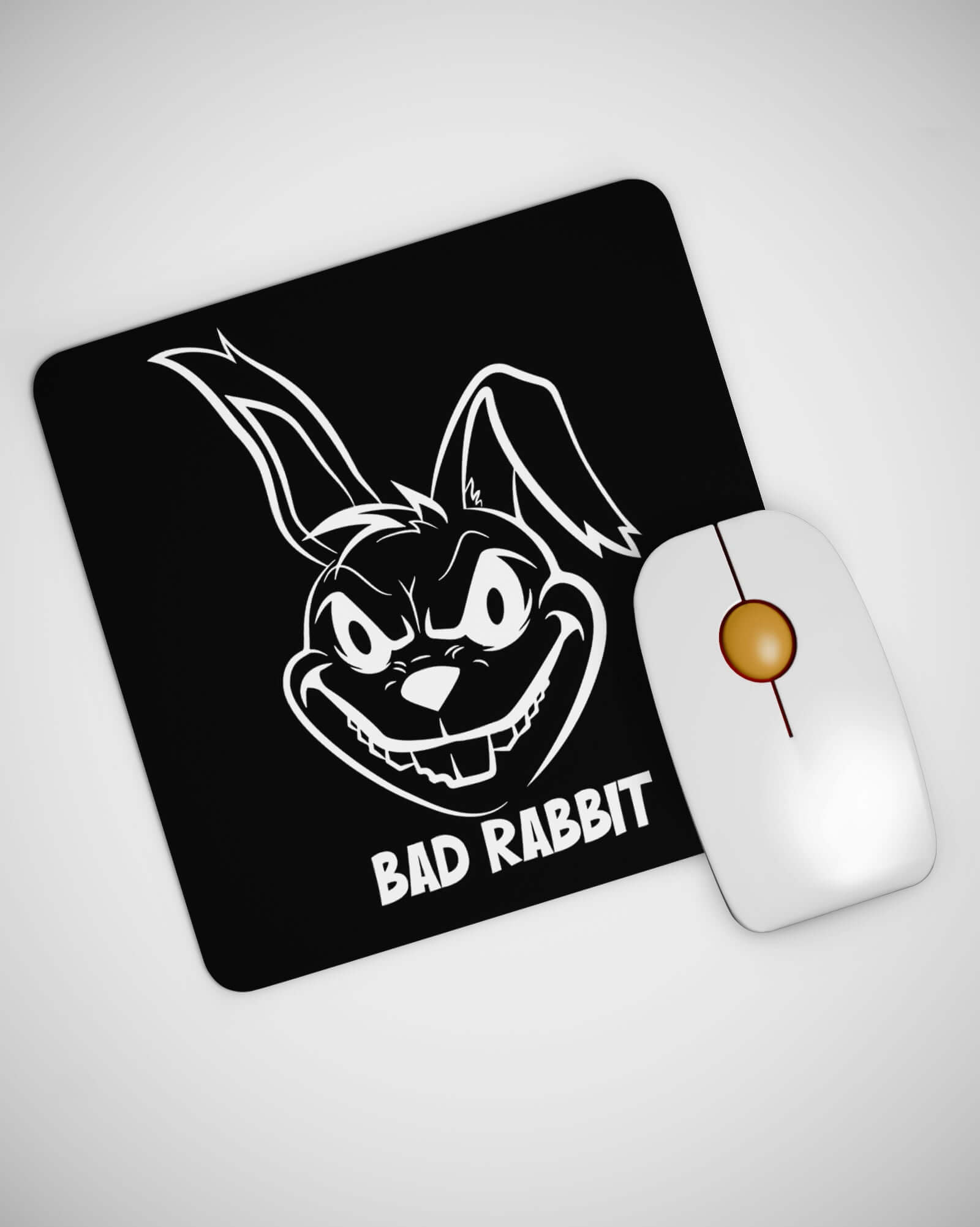 Bad Rabbit Cool Funny Gift Mouse pad