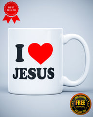 I Love jesus Ceramic Mug
