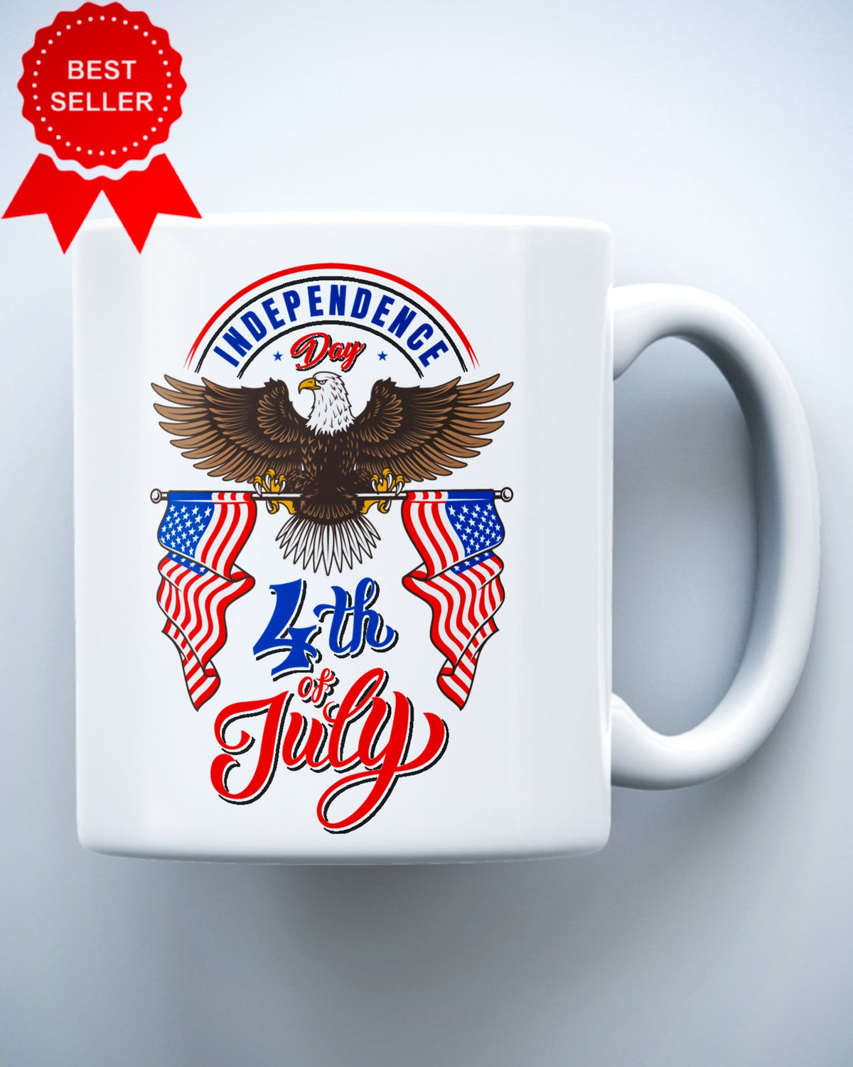 American Independence Day Happy 4th Of July Ceramic Mug