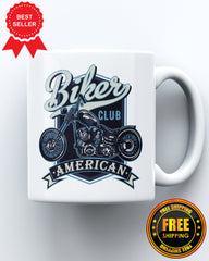American Bike Club Ceramic Mug
