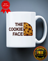 The Cookie Face Funny Parody Ceramic Mug