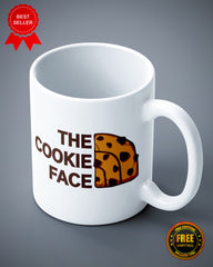 The Cookie Face Funny Parody Ceramic Mug