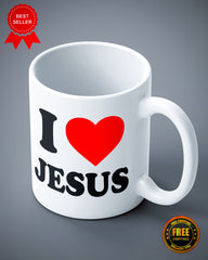 I Love jesus Ceramic Mug