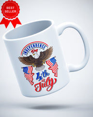 American Independence Day Happy 4th Of July Ceramic Mug