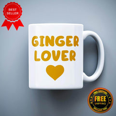 Ginger Lover Printed Ceramic Mug - ApparelinClick