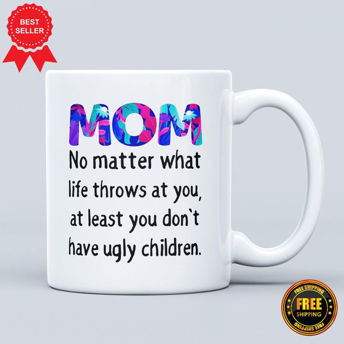 Mom Printed Ceramic Mug - ApparelinClick