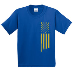 USA American Flag T-Shirt for Kids.