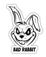Bad Rabbit Cool Funny Gift Sticker