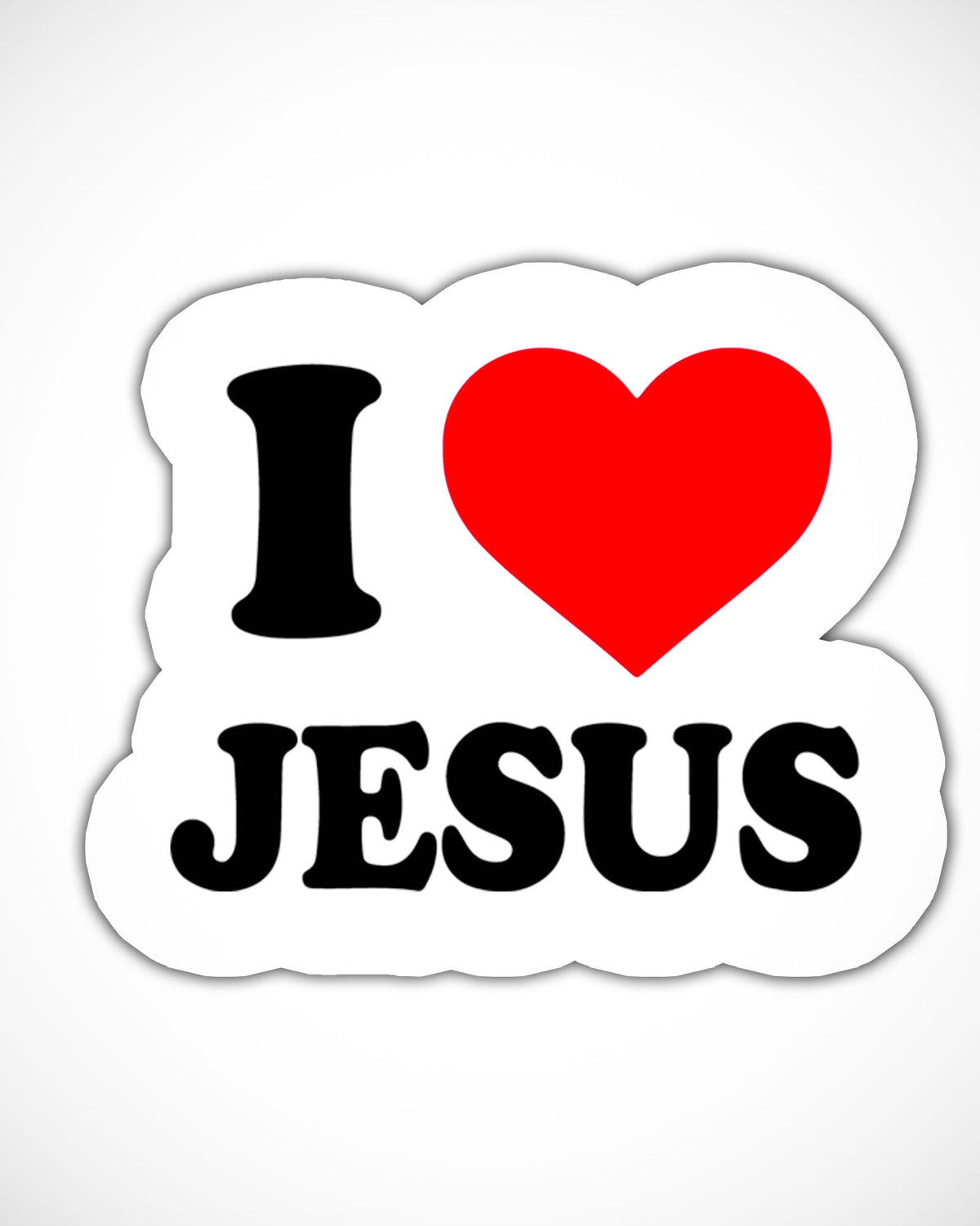 I Love jesus Sticker