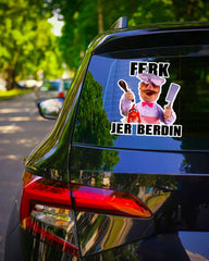 Chef Ferk Jer Berdin Sticker - ApparelinClick