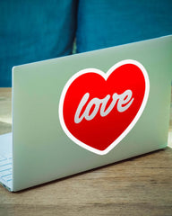 Love Heart Funny Sticker