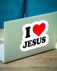 I Love jesus Sticker